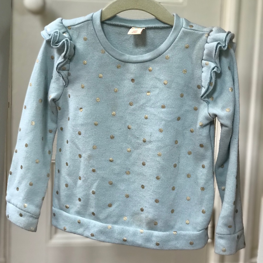 Harper Canyon polka dot sweatshirt